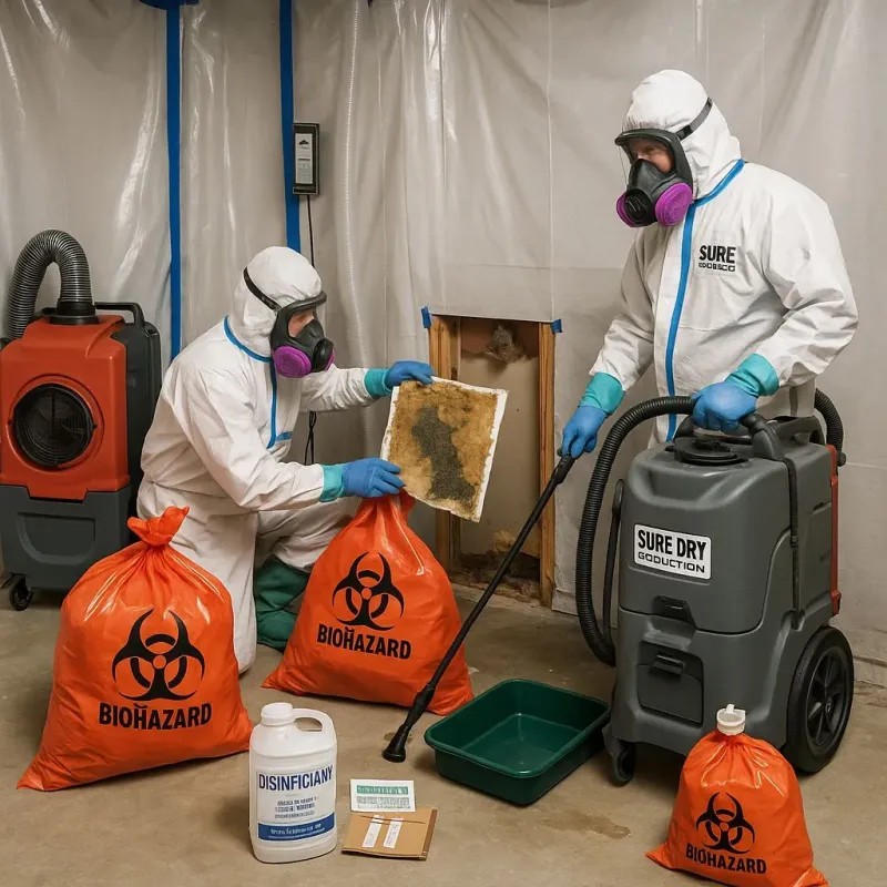 Contaminated Water Handling Protocols process in Trinity County, TX